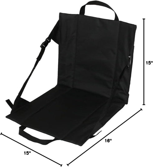 Portable Stadium Bleacher Seats with Backrest Foldable Outdoor Concerts Seats Stadium Seats Cushion Bleacher Chairs