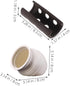 2pcs Yardwe Small Aquarium Shrimp Hideout and Betta Shelter Pottery Breeding Cave Fish Tank Hiding Place Ceramic
