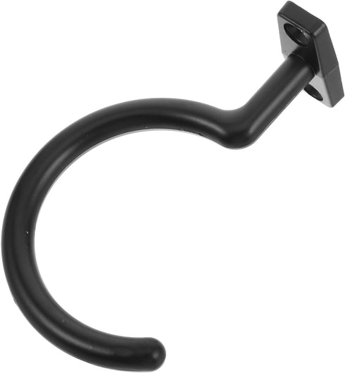 Alipis Billiard Cue Hanger Pool Table Side Hook Black Metal Replaceable Pool
