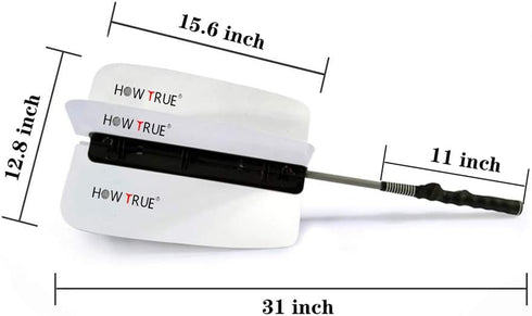 HOW TRUE Golf Power Resistance Trainer, Swing Trainer Golf Power Swing Fan
