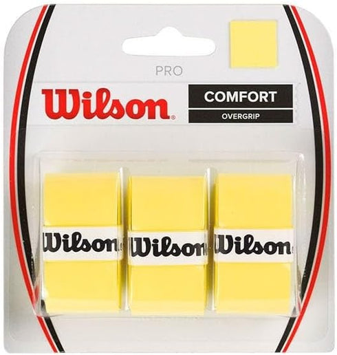 WILSON Pro Tennis Racquet Over Grip, Yellow