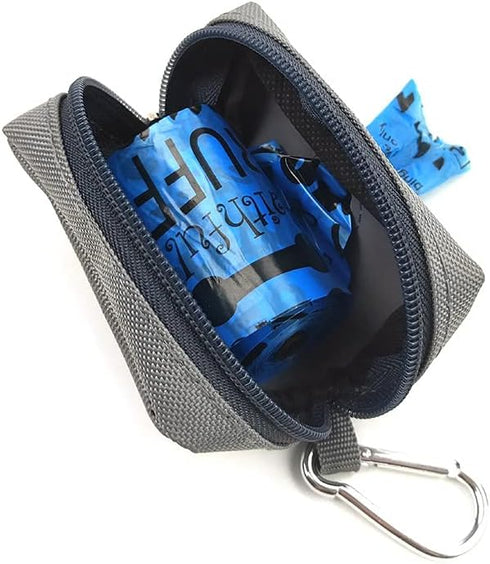 Ankexin Dog Poop Waste Bags Holder with Metal Hook Doggie Poop Bags Dispenser for Pet Leash Trash Waste Bags