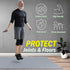 Large Yoga Mat, 6’x4’ Wide Exercise Mat, 8mm Thick Non-Slip Workout Mat for Home Fitness