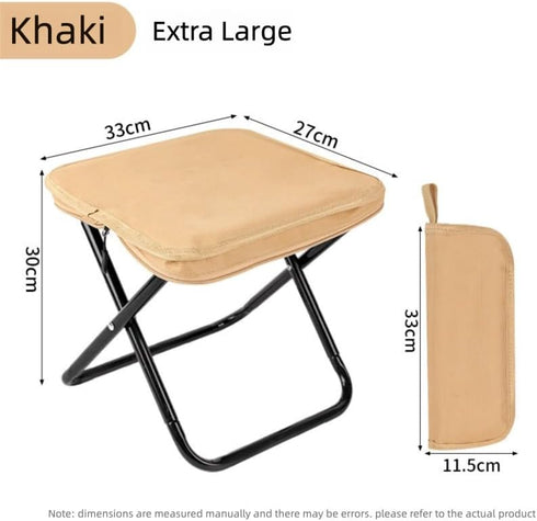Backpacking Portable Folding Camp Stool Lightweight Foldable Camping Stool Collapsible Travel Fishing Stool Chair