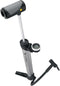 Topeak Turbo Morph Bike Pump with Gauge - Silver/Black, 32.2 x 5.8 x 3 cm