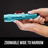 Gorilla Grip Powerful LED Flashlight - 750 FT Water Resistant with 5 Adjustable Modes - High Lumens Ultra Bright Mini