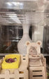 WCDJOMOP Handmade Wooden Hamster Dining High Chair - Small Animal Cage Accessories Habitat Decor House Photo Props