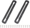 VTurboWay 2 Pcs Kayak Track 10.4" Low Profile for Fishing Rod Holder, Reinforced Marine Nylon