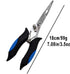 Stainless Steel Fishing Pliers - Needle Nose Plier for Cutting Fishing Line, Multitool Pliers with Sheath and