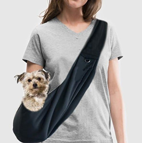 EZ-Sling Small Dog Sling Carrier, Comfortably Hold Your Small Dog Next to You