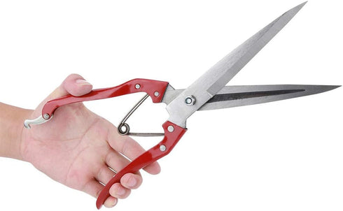 Professional Stainless Steel Sheep Shear: Heavy Duty Safety Sheep Wool Scissor for Grooming Dogs, Cats, and Sheep