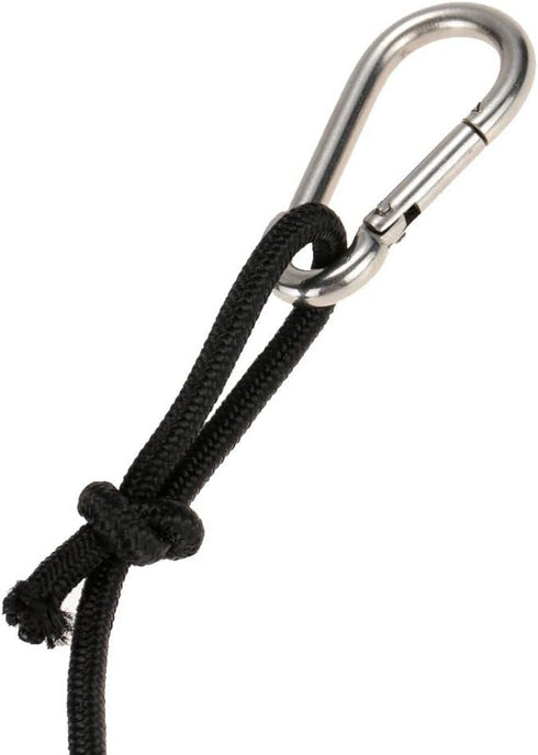 MOOCY 30 ft. Marine Rope Tow Line, Buoy Ball Float Leash & Stainless Steel Hook for Fishing Drift Anchors System