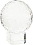 Juvale Crystal Golf Trophy Award - 2 in Clear Crystal, Display Stand Base & Presentation Gift Box