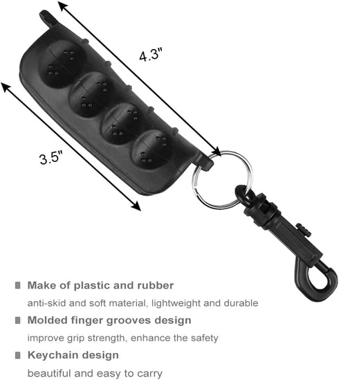 KRATARC Archery Arrow Puller Target Remover Gripper with Belt Clip by KRATARC
