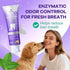 Enzymatic Toothpaste for Dogs and Cats with Nano-Hydroxyapatite and Soft Bristles Toothbrush