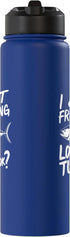 Tuna Fish Tuna Lovers I Just Freaking Love Tuna Ok Stainless Steel Insulated Water Bottle