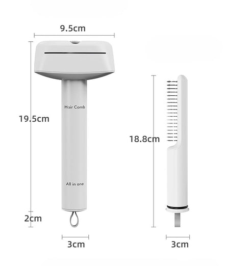 Sfutee Double-Sided Undercoat Rake for Shedding, Dematting Comb for Cats, Deshedding Dog Brush, Flea Comb, Suitable
