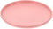 Dog Cat Food Dish - Shallow Pet Dish Bowl, Ceramic Puppy Feeding Plate, Pink Pet Animal Water Food Bowl