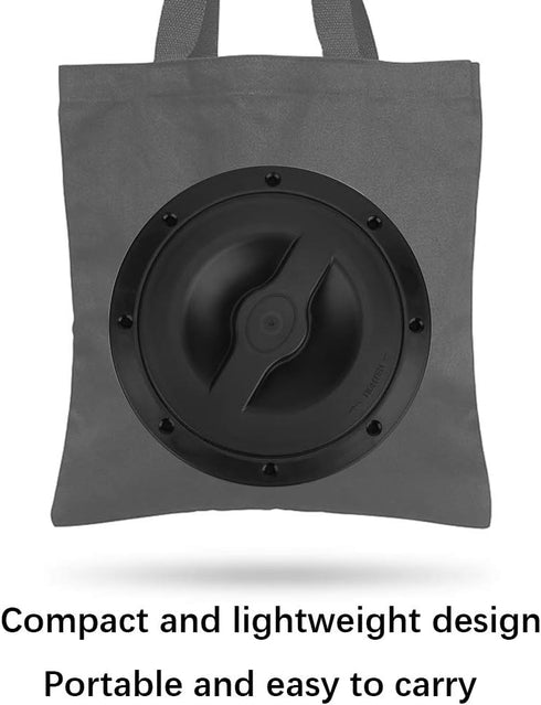 Round Kayak Hatch Lid with Sealing Storage Bag for Canoe Fishing Rigging (6 inches)