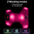 Light Up Dog Harness, No-Pull LED Rechargeable Glowing Pet Harness for Night Walking & Camping, Hotpink