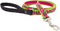 Lupine Dog Leash, 6-foot by 3/4" wide, Petunias