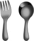 BEIDUOYANG 2 Set Pieces Alternative Color Fork And Spoon Compact Cutlery Travel Friendly Cutlery Supplies For Camping