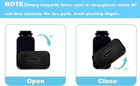 Super Strong Magnetic Cleaner for Glass Fish Tanks - Carefree Algae Scraper Brush