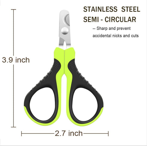 VICTHY Pet Nail Clippers for Small Animals, Professional Dog/Cat Claw Toenail Trimmer Grooming Tool