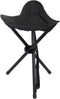 Black Military Nylon Collapsible Stool
