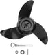 3 28lb 36lb 46lb 12V 24V Trolling Motor Propeller Replacement, Blade Prop Outboard Propeller for Trolling Motors