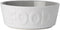 PetRageous Back to Basics Dog Food Bowl, 6-Inch Diameter, 2.5-Cup Capacity, Dishwasher & Microwave Safe, White