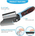 Dog Brush and Cat Brush - 2 Sided Grooming Tool for Deshedding, Mats & Tangles, No More Shedding and Flying Hair