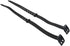 Scuba Choice Diving Rubber Knife Straps - Pair, Black, 20" Long for Secure Attachment