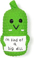 Pickle Squeaky Dog Toys, Funny Latex Chew Toys for Teething Puppies, Mild Chewing for Small, Medium, Large Dogs