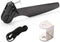 Kayak Rudder, Fishing Watercraft Canoe Boat Rudder, Replacement Parts with Control Line Kit