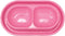 Cat Kitten Dish Dog Puppy Feeder Pet Bowl, 3 Colors, New Pink