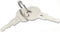 GolfCartKeys EZGO Replacement Keys, 2 Pack