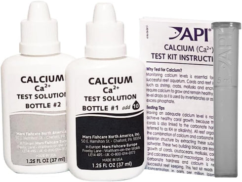 API CALCIUM TEST KIT, 1-Count Saltwater Aquarium Water Test Kit (69L)