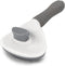 Cat Grooming Brush, Self Cleaning Slicker Brush for Dogs and Cats, Dog Massage Brush (GRAY)
