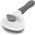 Cat Grooming Brush, Self Cleaning Slicker Brush for Dogs and Cats, Dog Massage Brush (GRAY)