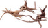 Ipetboom Natural Driftwood for Aquarium, 2pcs Driftwood for Freshwater Fish Tank, Hamster Water Bottle Decor