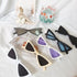 Pink Fashion Cool Pet Decorations: Cat Eye Shape Photos Props Pet Glasses Eye-wear Dog Sunglasses Apparel and