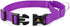 PLUTUS PET Reflective Martingale Collar with Quick Snap Buckle, No Pull Choker for Small Medium Large Dogs, L, Purple