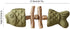 Generic 2026 New Creative Fish Bone Cat Toy,Purrident - Fix Your Cats Dental Health,Cat Chew Toys,Wooden Catnip Teeth