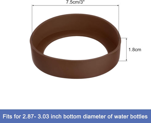Silicone Water Bottle Boot - Non-Slip Protective Sleeve for Tumblers