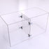 Aquarium Fish Tank Divider, Clear Acrylic Isolation Grid Board with Suction Cups for Fish Partition and Decoration