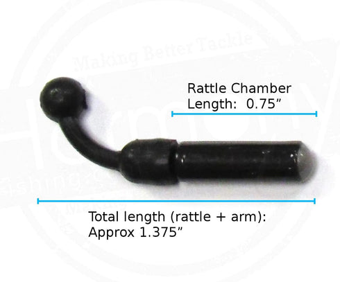 Harmony Fishing Slip-On Low Profile Jig Rattles - 10 Pack