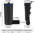 Internal Aquarium Filter, Waterfall Flow Pump with 2 Filter Sponges for Small Fish Tank, Turtle Tank, Shrimp, Frog