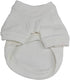 Lovelonglong Dog Pullover Sweatshirt, Autumn Winter T-Shirts for Small Medium Large Dogs, Off-White L