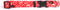Yellow Dog Design Kisses Red Break Away Cat Collar, One Size Fits All